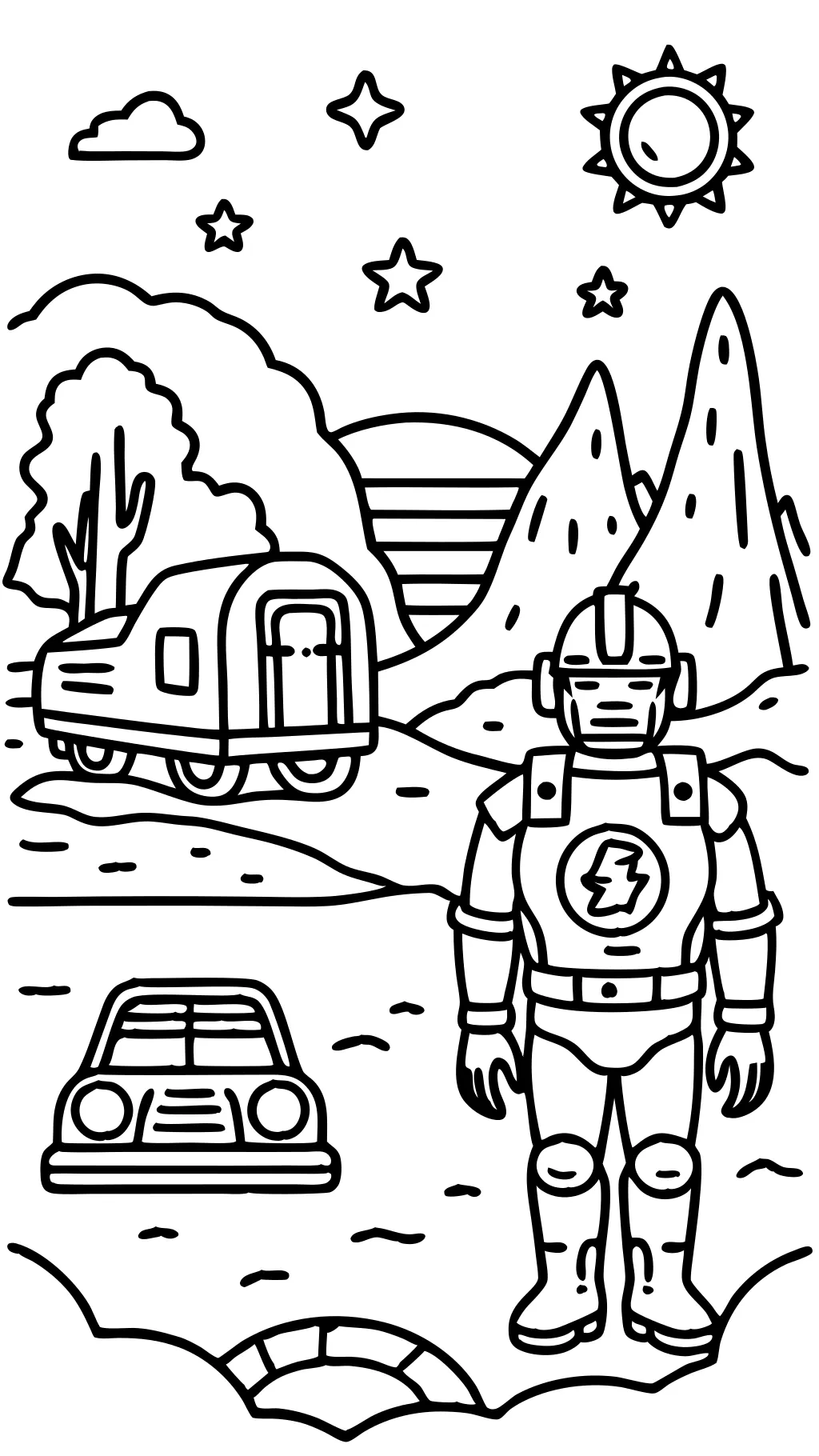 fallout coloring page